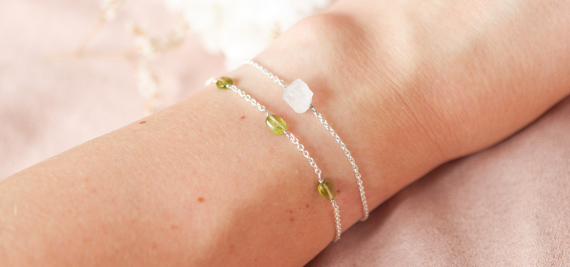 Edelstenen armbanden