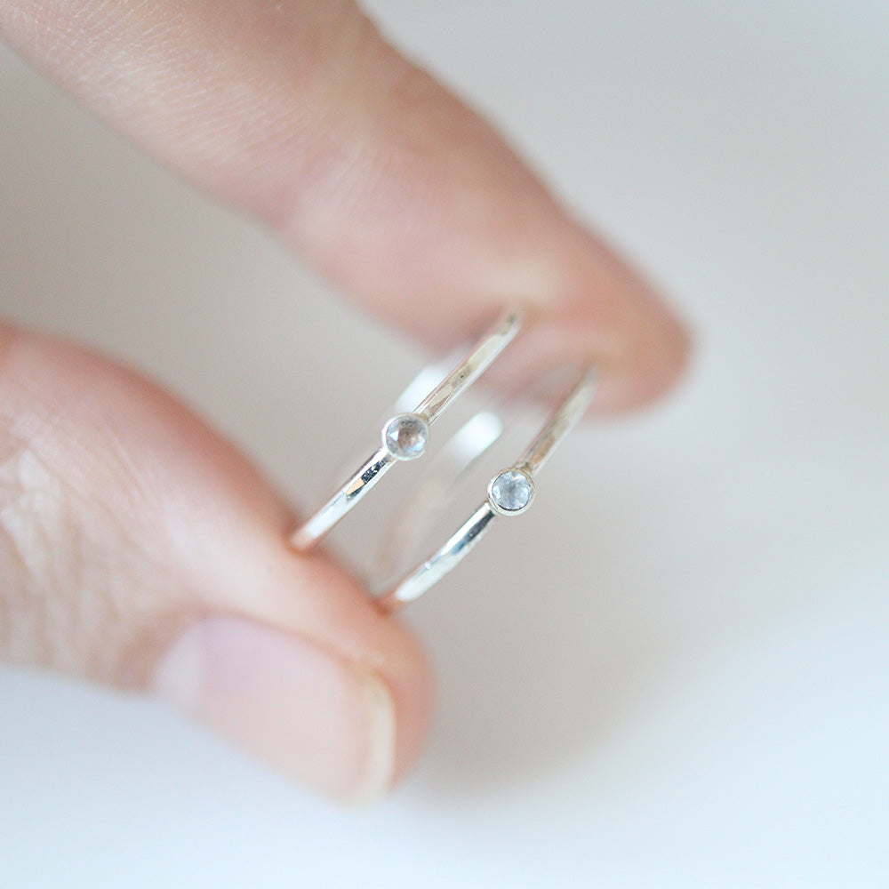 Labradoriet 2mm Ring