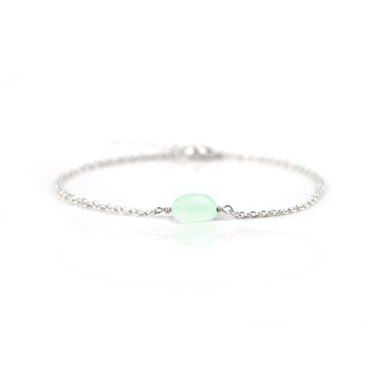 Groene Chrysopraas Armband - ISH Jewels
