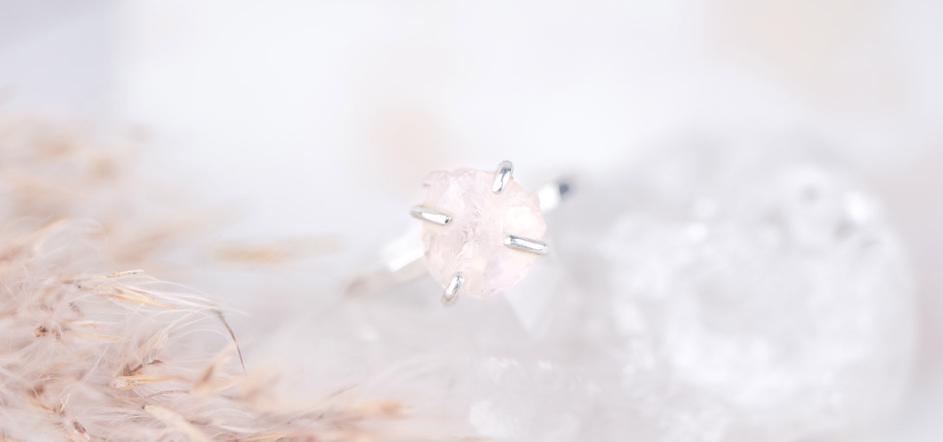 Edelsteen Rozekwarts zelf liefde