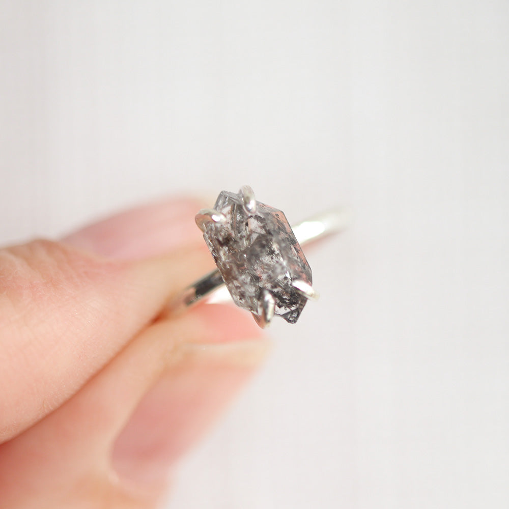 Herkimer Diamant Ring