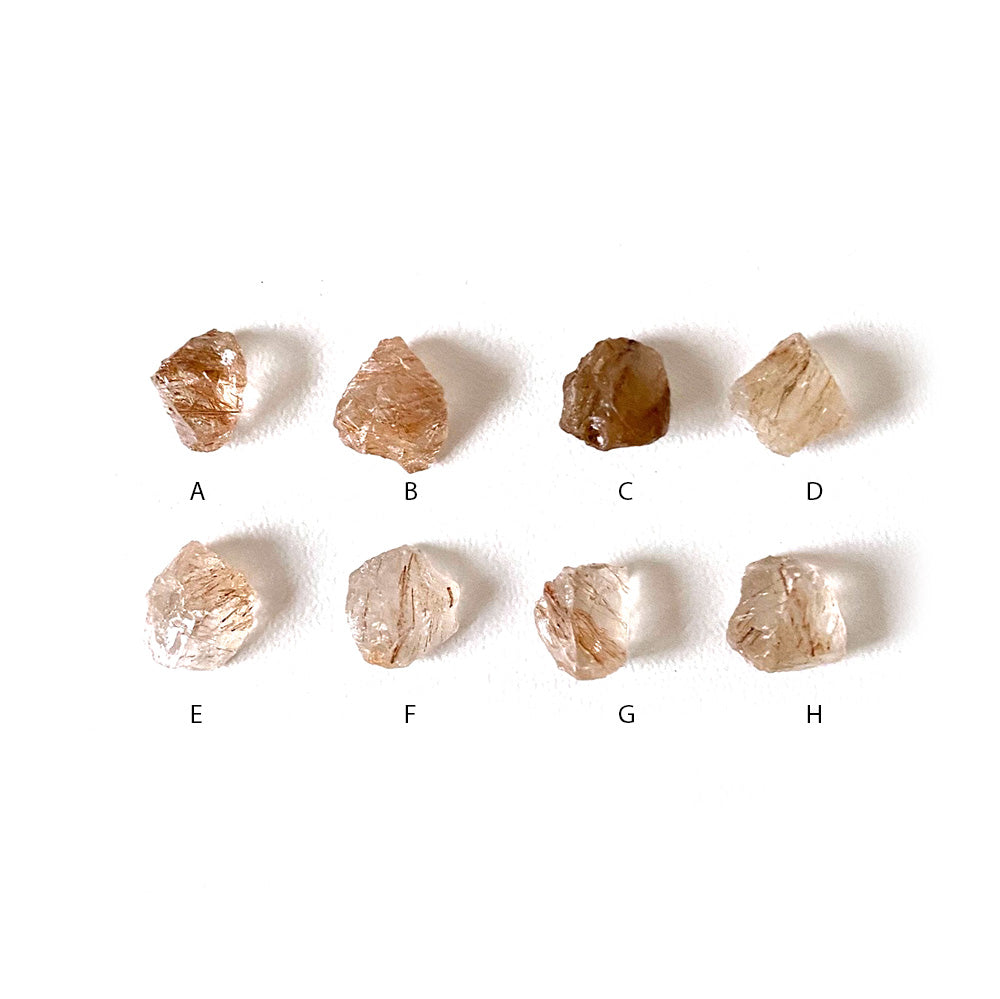 Rutielkwarts Ruw Kopernaalden Ring 14 kt goud