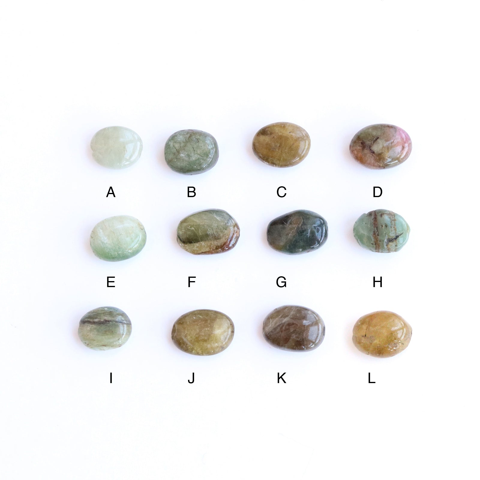 Watermeloen Toermalijn groen Armband